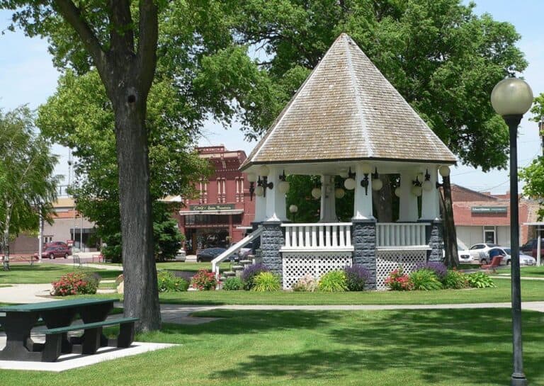 Broken Bow Nebraska Bandstand