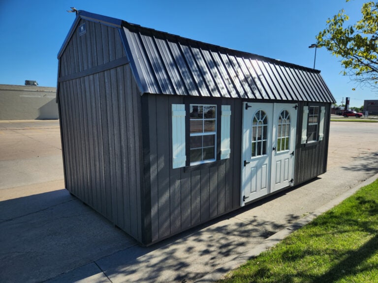 12 x 20 Lofted Garden Shed