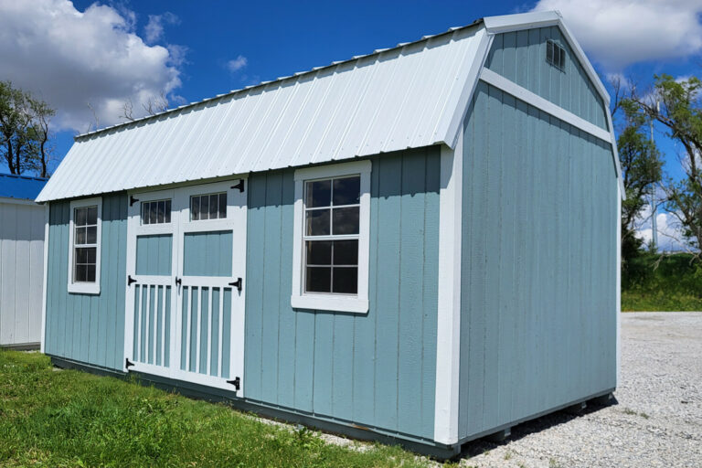 Lofted Garden Shed